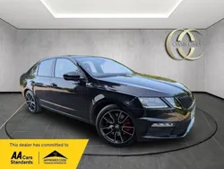Black Used 2018 Skoda Octavia vRS Hatchback | £15,775 (Fair price)