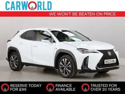 White Used 2023 Lexus UX Sport Design Packet SUV | £22,940 (Fair price)