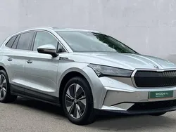 Silver Used 2024 Skoda Enyaq iV SUV | £27,790 (Fair price)