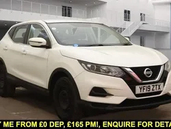 White Used 2019 Nissan Qashqai S SUV | £9,995 (Good price)