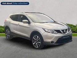 Silver Used 2016 Nissan Qashqai Tekna SUV | £7,799 (Fair price)