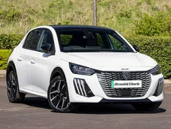 Solid bianca white New 2025 Peugeot e-208 GTi Hatchback | £19,498 (Super price)