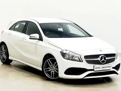 White Used 2018 Mercedes A160 AMG line Hatchback | £12,750 (Fair price)