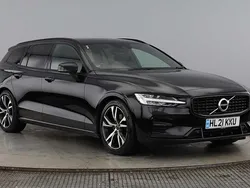 Black Used 2021 Volvo V60 R-Design Estate | £20,695 (Fair price)
