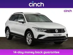 White Used 2022 VW Tiguan Life SUV | £22,499 (Fair price)