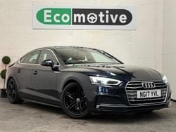 Blue Used 2017 Audi A5 Sportback S-Line Hatchback | £13,995 (Fair price)