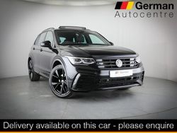 Black Used 2021 VW Tiguan R-line SUV | £24,300 (Fair price)