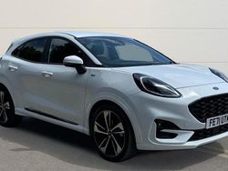 Frozen white Used 2021 Ford Puma Gen-E ST-Line X | £18,390 (Expensive)