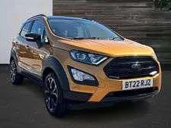 Yellow Used 2022 Ford Ecosport Active SUV | £14,790 (Fair price)