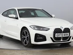White Used 2022 BMW 420 M Sport Coupe | £26,799 (Fair price)
