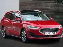 Red Used 2023 Ford Focus Titanium X Estate | £17,999 (Fair price)