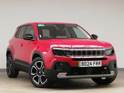Red Used 2024 Jeep Avenger EV Summit SUV | £19,998 (Expensive)