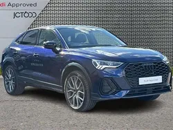Blue Used 2025 Audi Q3 Black Edition SUV | £37,300 (Fair price)