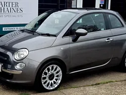 Grey Used 2013 Fiat 500 Lounge Hatchback | £3,675 (Fair price)
