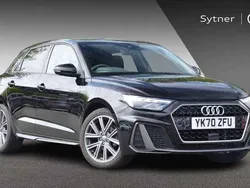 Black Used 2020 Audi A1 S-Line Hatchback | £17,500 (A bit pricey)