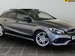 Grey Used 2017 Mercedes CLA220 Shooting Brake AMG line Estate | £11,295 (Fair price)