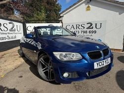 Blue Used 2012 BMW 320 Cabriolet M Sport Cabriolet | £8,695 (Expensive)