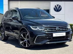 Black Used 2024 VW Tiguan R-line Edition SUV | £30,989 (Fair price)