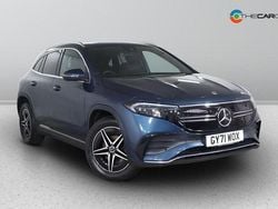 Blue Used 2021 Mercedes EQA250 AMG line SUV | £19,975 (Fair price)