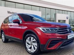 Red Used 2024 VW Tiguan Allspace Life SUV | £31,298 (A bit pricey)
