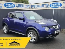 Blue Used 2015 Nissan Juke Acenta Premium SUV | £4,975 (Fair price)