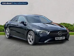 Black Used 2024 Mercedes CLA180 Executive Sedan | £27,799 (A bit pricey)