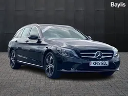 Black Used 2019 Mercedes C200 Premium Estate | £16,999 (Good price)