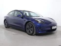 Blue Used 2022 Tesla Model 3 Long Range Sedan | £18,167 (Super price)