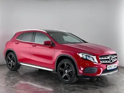 Red Used 2017 Mercedes GLA220 AMG line SUV | £16,150 (Fair price)
