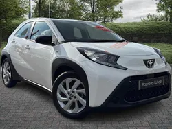 White Used 2024 Toyota Aygo PURE Hatchback | £12,961 (Fair price)