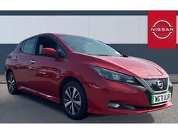 Red Used 2021 Nissan Leaf Acenta Hatchback | £9,653 (Super price)