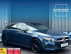Blue Used 2021 Mercedes A180 Hatchback | £14,495 (Good price)