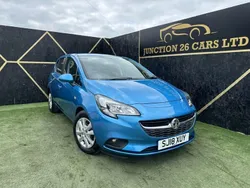 Blue Used 2018 Vauxhall Corsa Design Edition Hatchback | £6,995 (Good price)