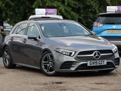 Grey Used 2019 Mercedes A180 AMG line Hatchback | £16,580 (Fair price)