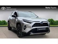 Silver Used 2022 Toyota RAV4 Hybrid SUV | £28,484 (Fair price)