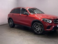 Red Used 2016 Mercedes GLC250 AMG line SUV | £15,999 (Good price)