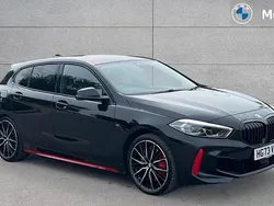Black sapphire Used 2024 BMW 128 Comfort Edition Hatchback | £28,134 (Fair price)