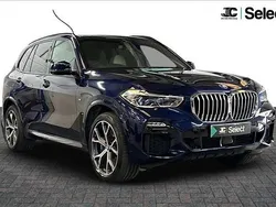 Blue Used 2019 BMW X5 M Sport SUV | £37,200 (Good price)