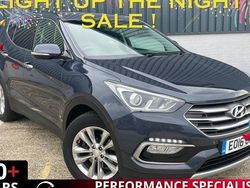 Blue Used 2016 Hyundai Santa Fe Premium SUV | £7,500 (Good price)