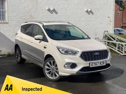 White Used 2018 Ford Kuga Vignale SUV | £13,795 (A bit pricey)