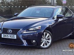 Blue Used 2015 Lexus IS300h Executive Line Sedan | £14,490 (Fair price)