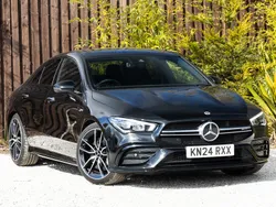 Black Used 2024 Mercedes CLA35 AMG Premium Sedan | £36,998 (Expensive)