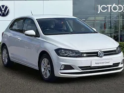White Used 2019 VW Polo Edition Hatchback | £12,269 (Fair price)