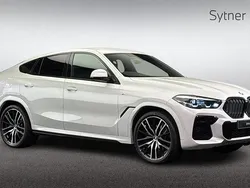 White Used 2022 BMW X6 M Sport SUV | £48,000 (Fair price)