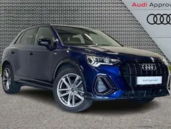Blue Used 2022 Audi Q3 Black Edition SUV | £27,995 (Fair price)
