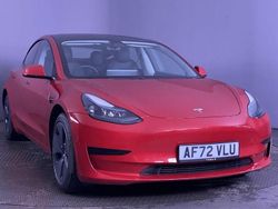 Red Used 2022 Tesla Model 3 RWD Sedan | £20,499 (Fair price)