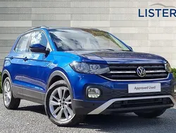 Blue Used 2021 VW T-Cross SE SUV | £17,600 (Fair price)