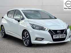 White Used 2022 Nissan Micra Tekna Hatchback | £15,722 (Fair price)