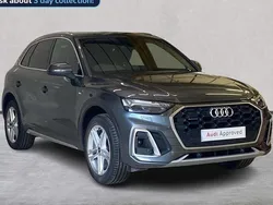 Grey Used 2022 Audi Q5 S-Line SUV | £30,592 (Fair price)
