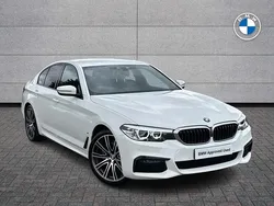 White Used 2019 BMW 530e iPerformance Sedan | £19,990 (Fair price)